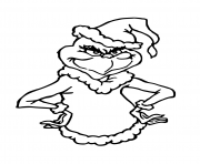 Printable How the Grinch Stole Christmas coloring pages